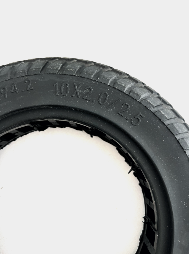 Solid 10-Inch Tire with Tread for Xiaomi Electric Scooters