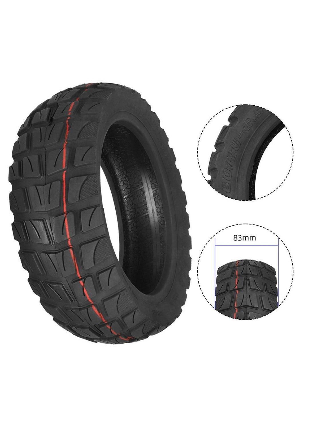 Outer Tire 80/65-6.5 for Electric Scooters